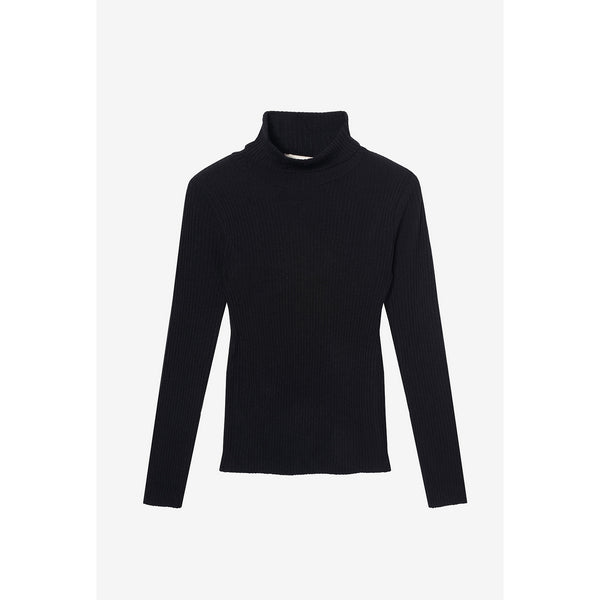 Rollkragenpullover Sophie - Schwarz