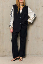 Gilet Sm Chlotilde - Nero
