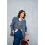 Chaqueta Recta Filippa - Gris