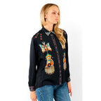 Camisas Bonaventure Nouveau Western - Azul