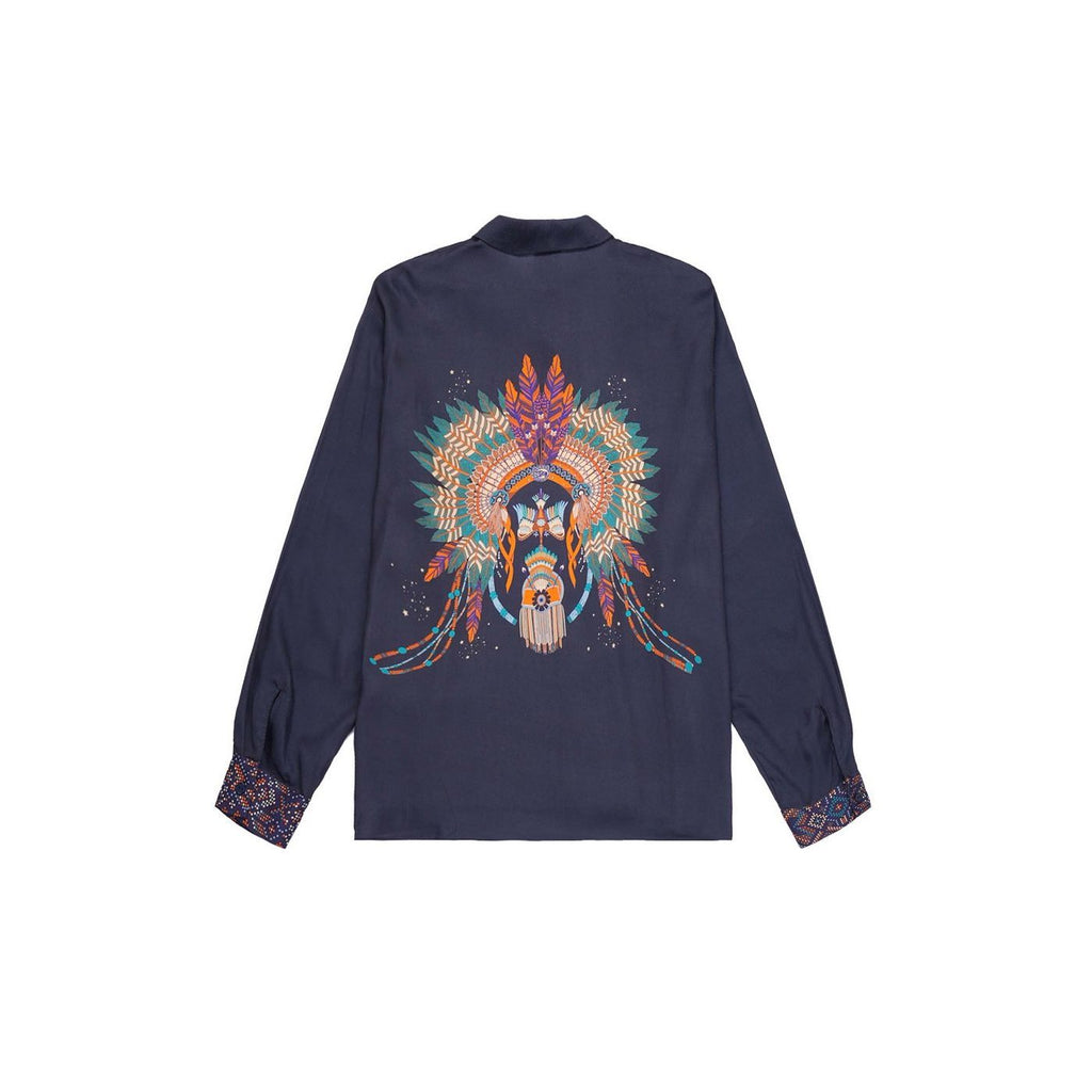 Camisas Bonaventure Nouveau Western - Azul