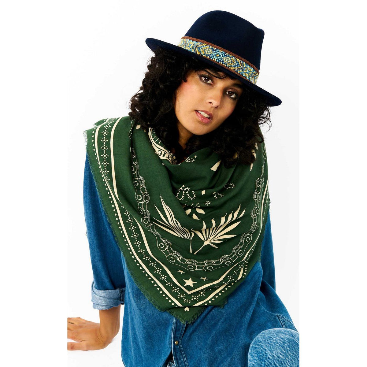 Tassen en Accessoires Bandana Sjaal - Groen
