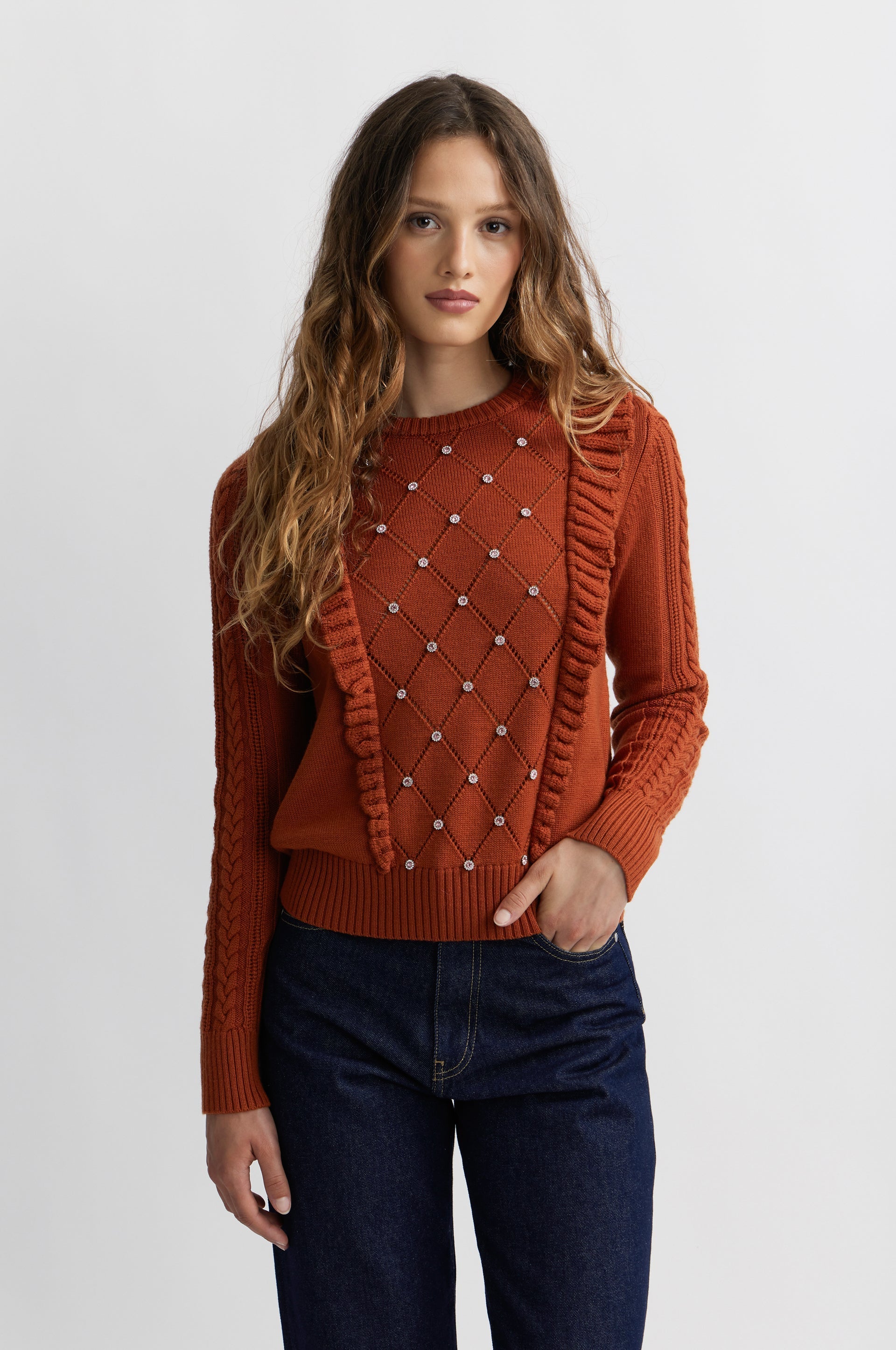 Burlington Jewel Jumper - Camel