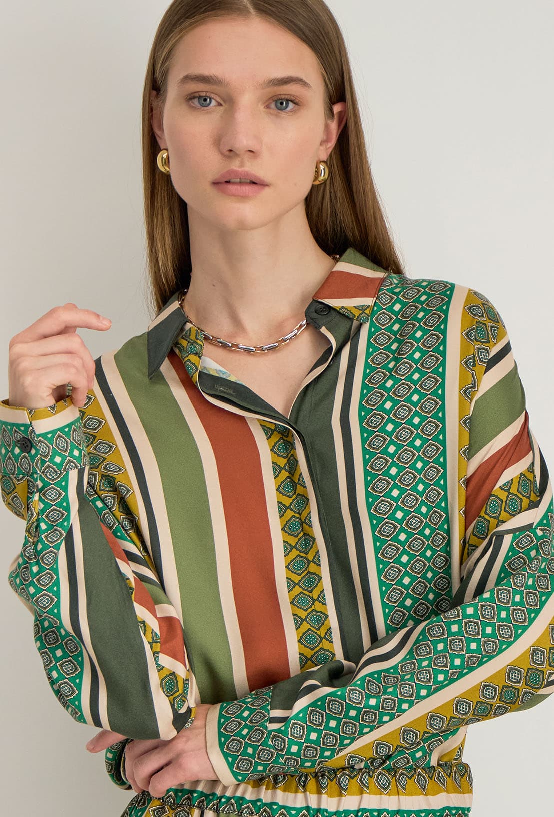Camicia Ml Neria - Multicolore
