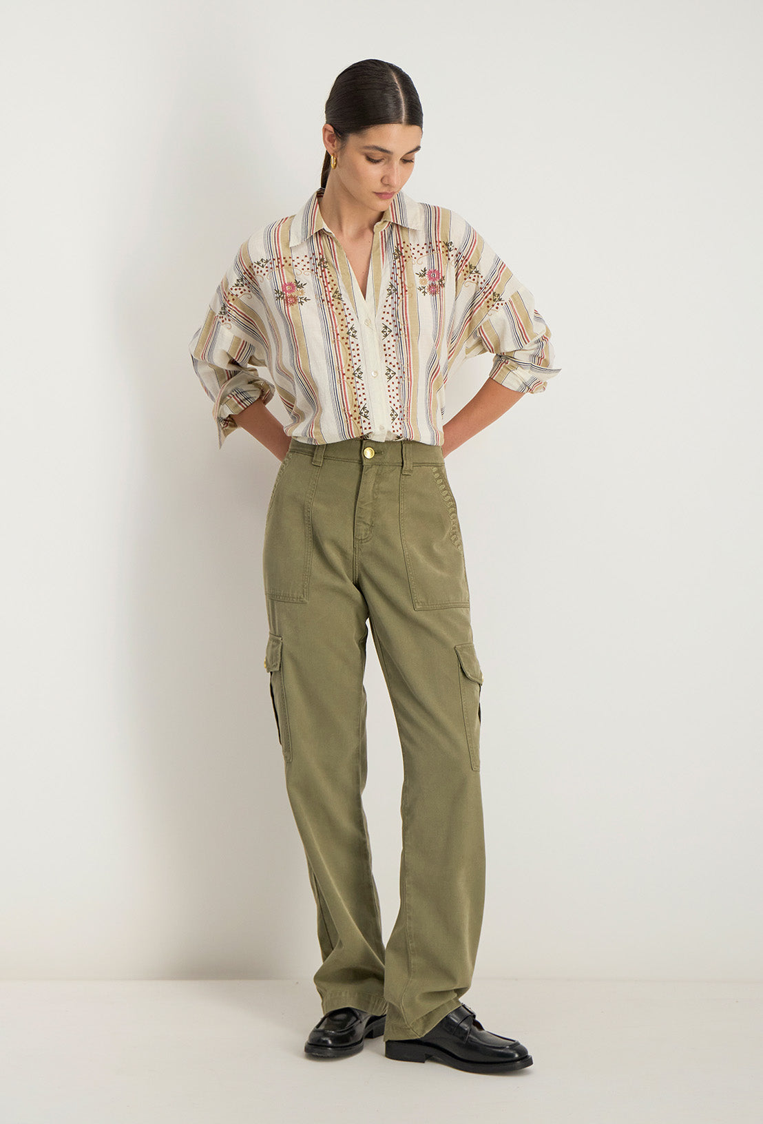 Camicia Oversize Solara - Sabbia