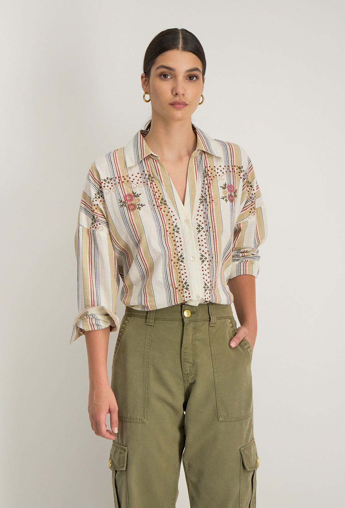Camicia Oversize Solara - Sabbia