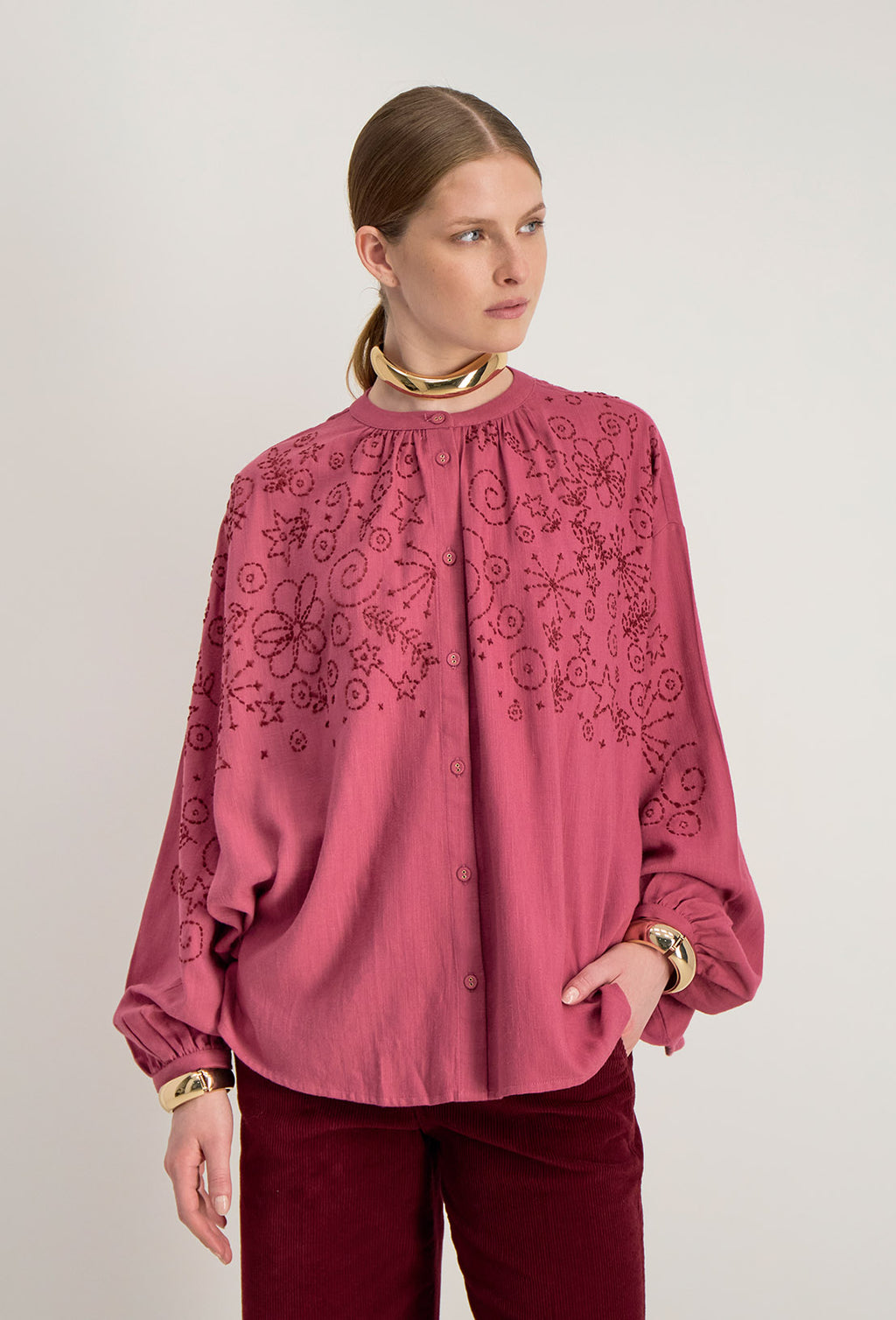 Blouse Ml Zolma - Rozenhout