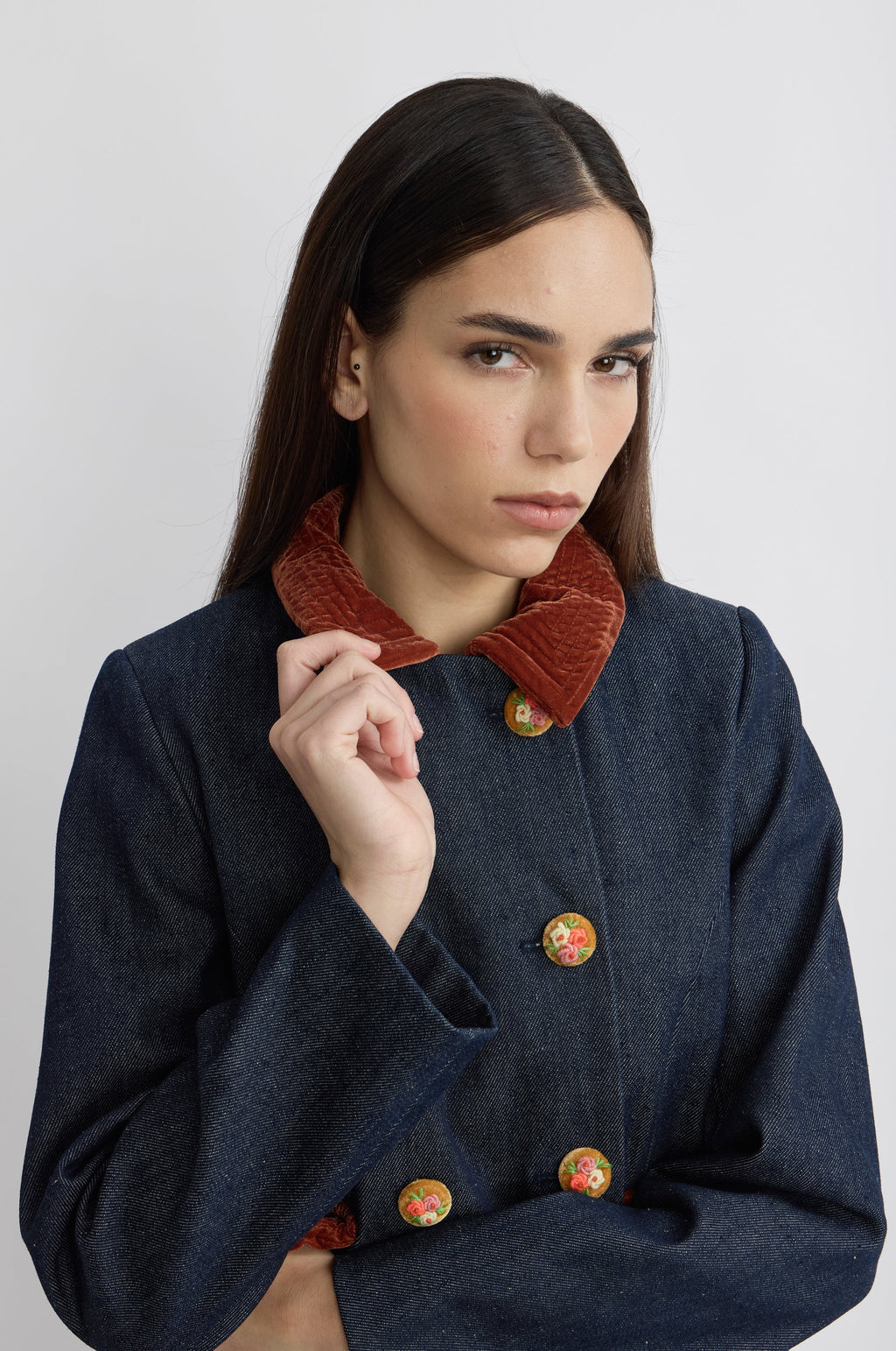 Claudi Denim Coat - Raw