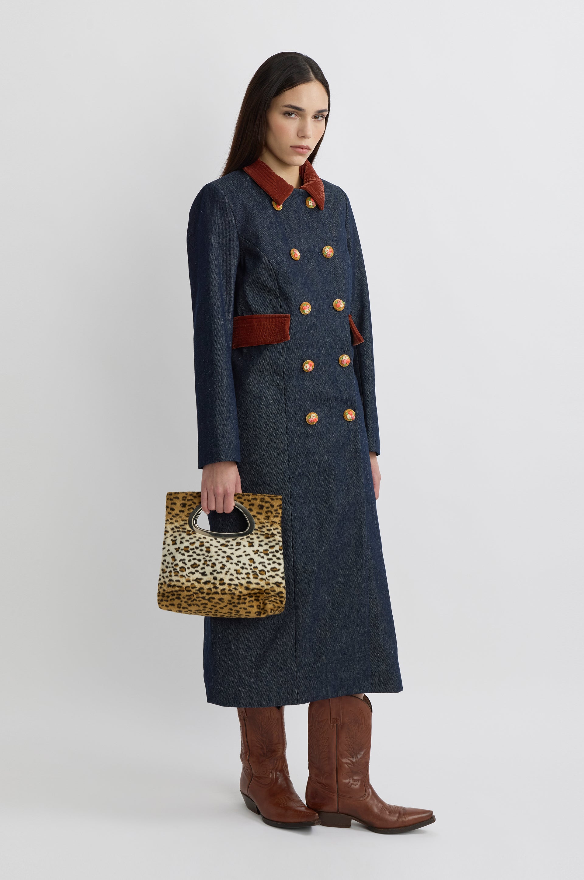 Claudi Denim Coat - Raw