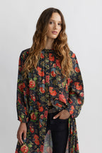 Jouy Long Dress - Ecru