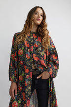 Jouy Long Dress - Ecru