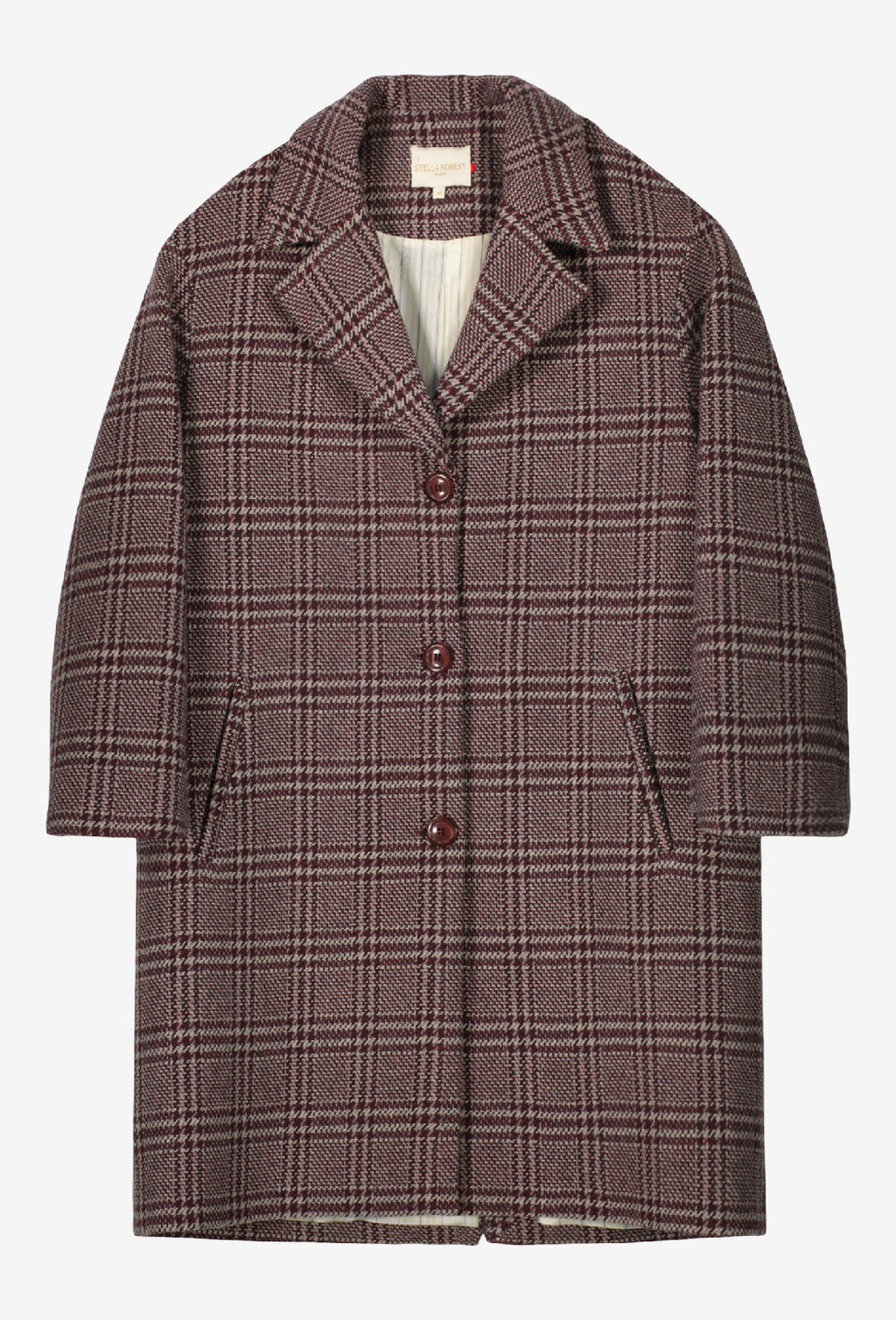 Manteau Genoux Leonce - Framboise