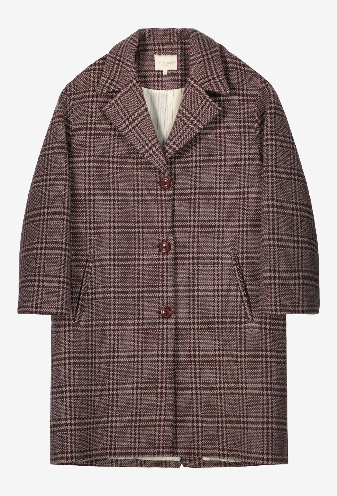 Manteau Genoux Leonce - Framboise