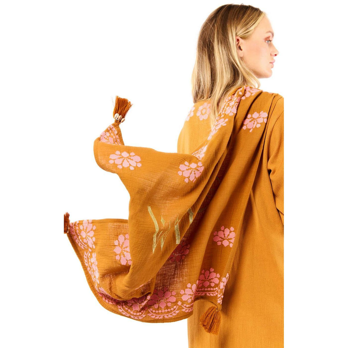 Torebki i akcesoria Średnia apaszka Ocampo - Camel