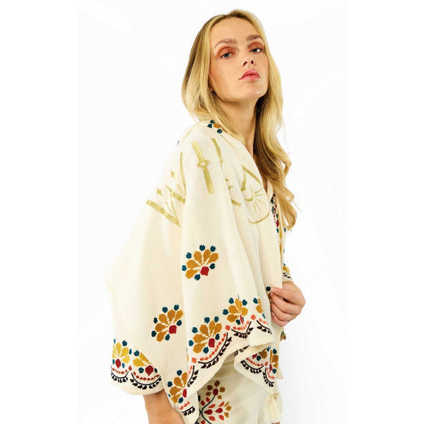 Tassen en Accessoires Medium Sjaal Ocampo - Ecru - Beige