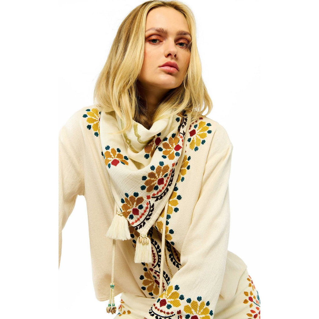 Sacs et Accessoires Foulard Medium Ocampo - Ecru - Beige