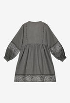 Abito Corto Ml Radia - Grigio