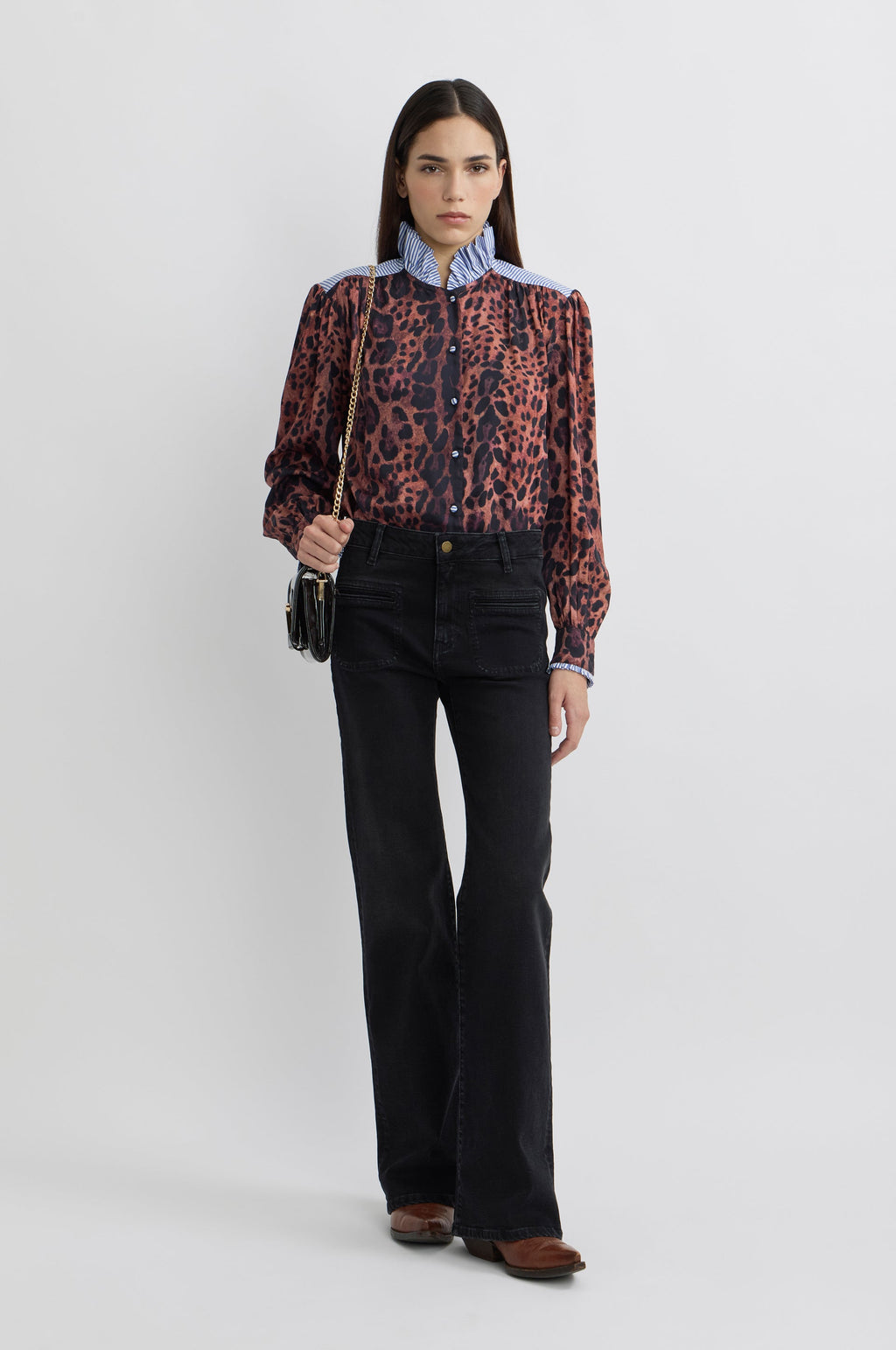 Print Shirt - Fauve