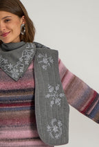 Mouwloos vest Radia - Grijs