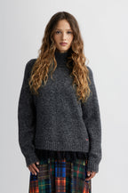 Wood Roll Neck - Ecru
