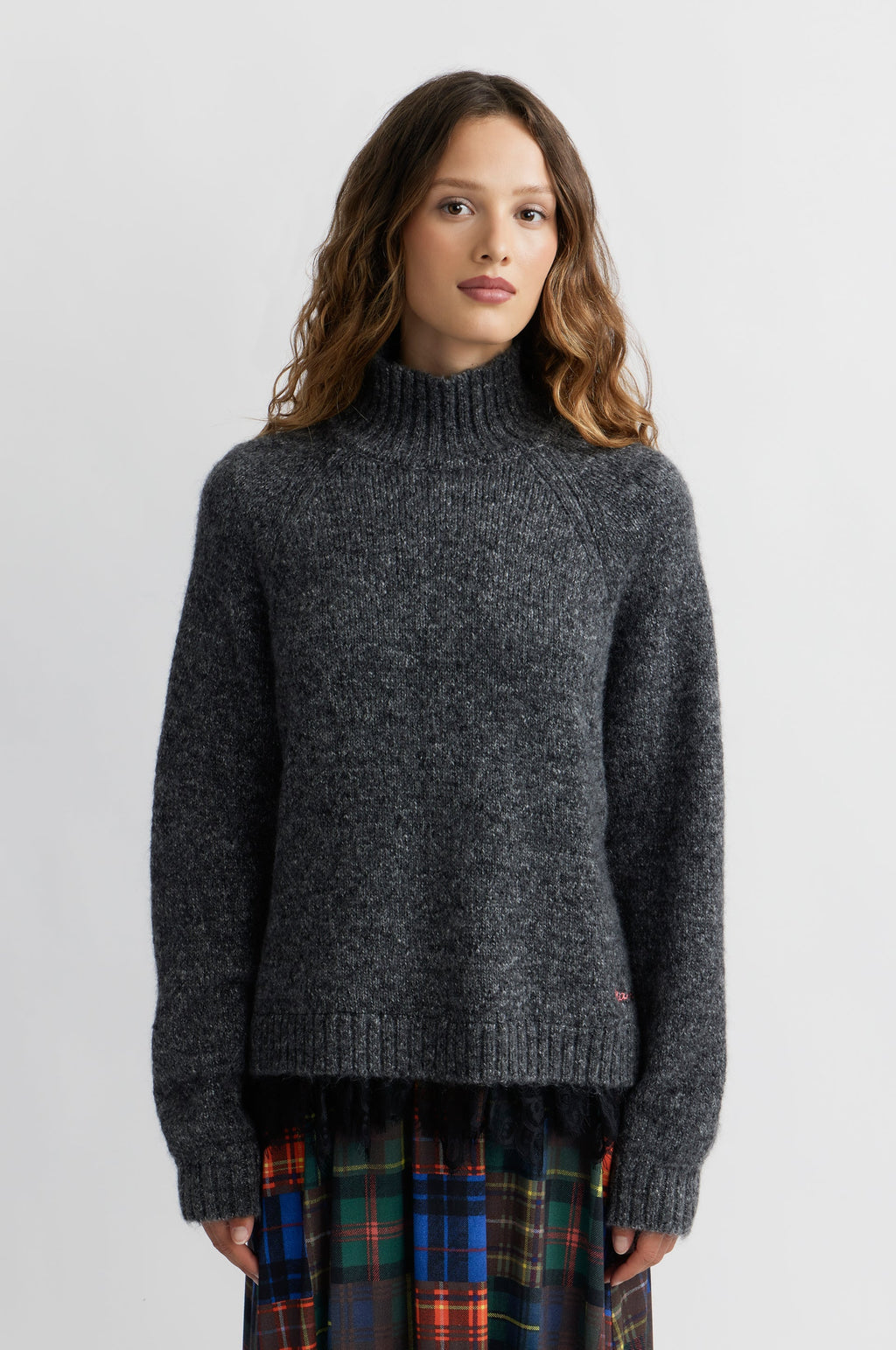 Wood Roll Neck - Ecru