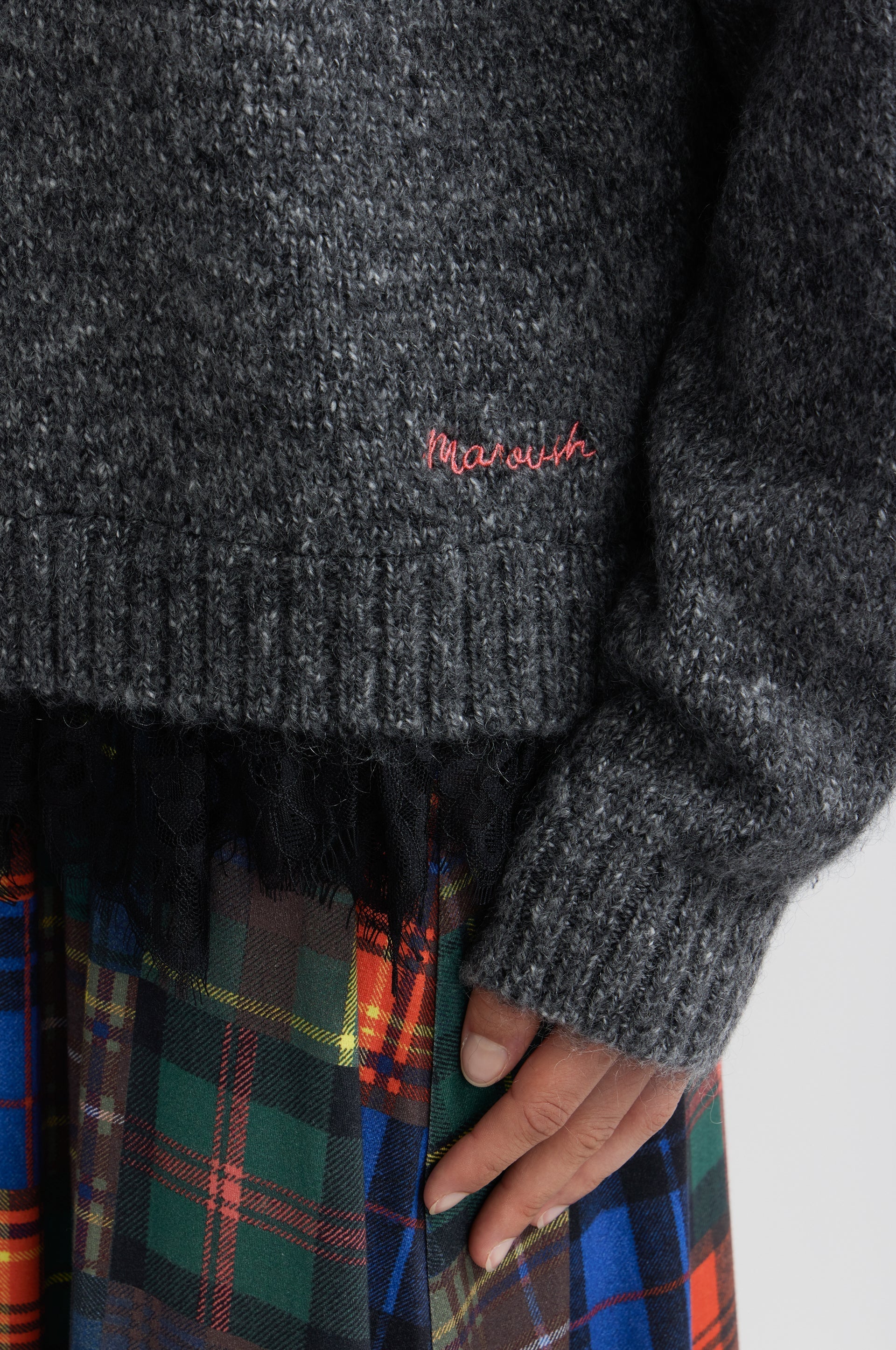 Wood Roll Neck - Ecru