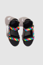 Sandalias Travis En Cuero Rainbow