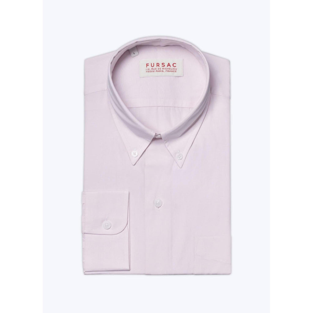 Camisa de popelina de algodón orgánico - Rosa