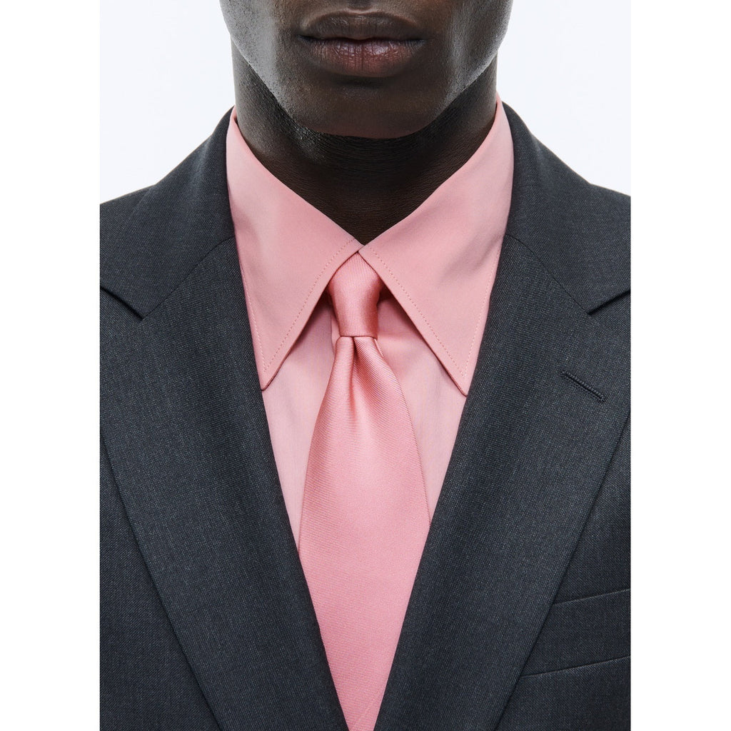 Fursac - Coral Shirt in Mixed Cotton Poplin - Sienna Earth - Men