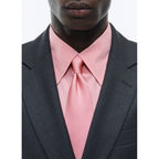 Fursac - Coral Shirt in Mixed Cotton Poplin - Sienna Earth - Men