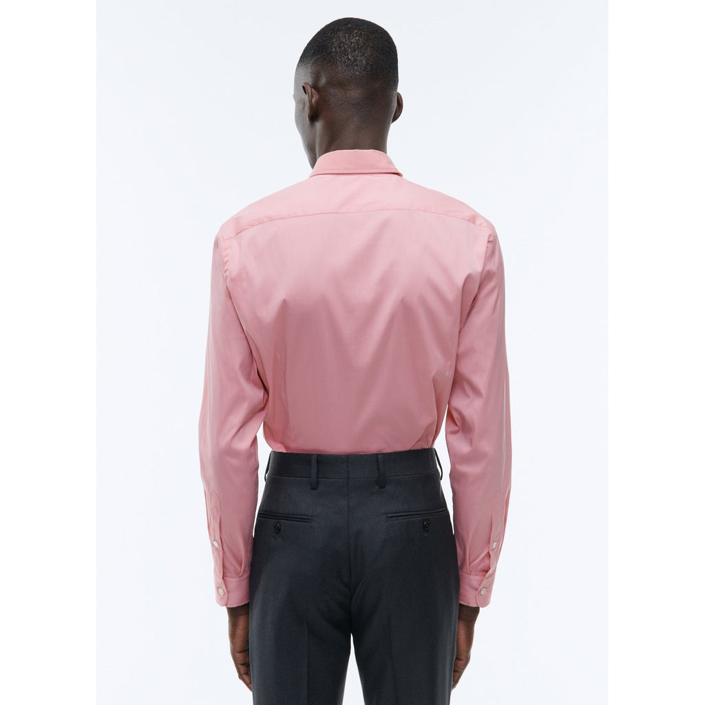 Fursac - Coral Shirt in Mixed Cotton Poplin - Sienna Earth - Men