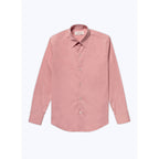 Fursac - Coral Shirt in Mixed Cotton Poplin - Sienna Earth - Men