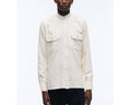 Fursac - Cotton Flannel Shirt - Natural - Men