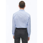 Blue Fine Close Striped Shirt - Indian