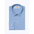Blue Fine Close Striped Shirt - Indian