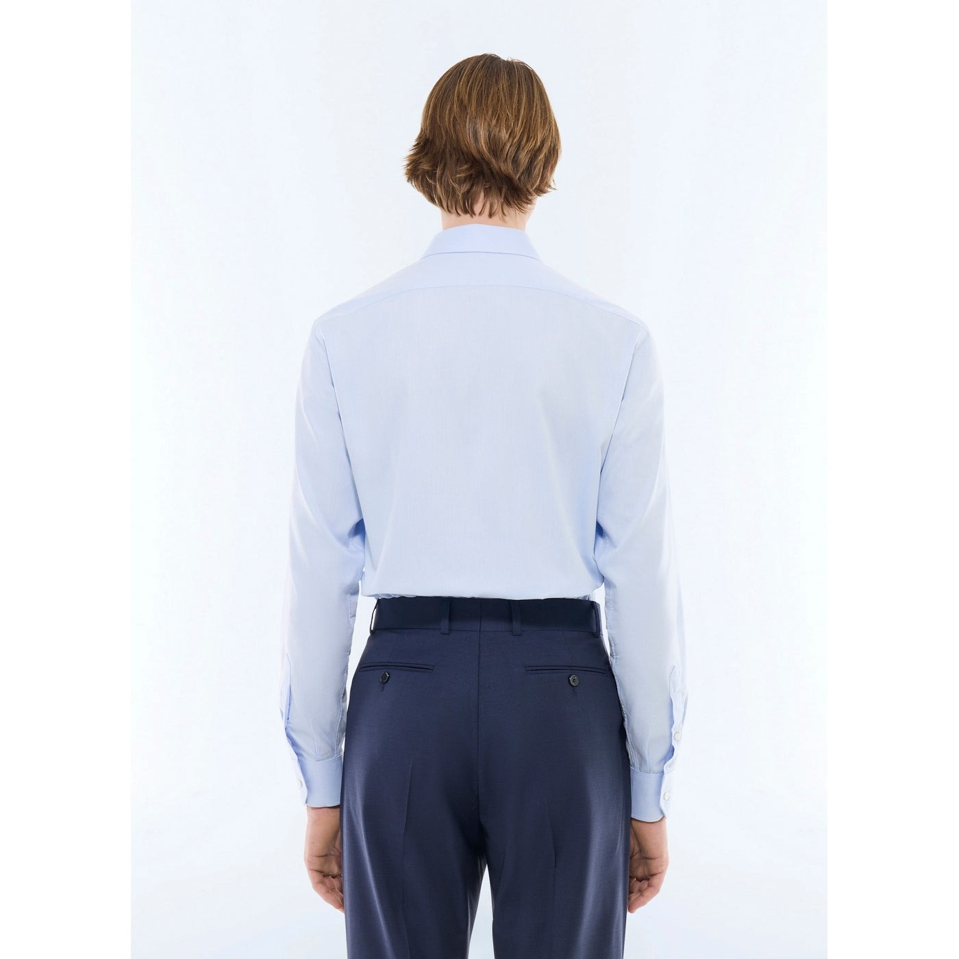 Fursac - Cotton Poplin Shirt - Blue