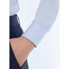 Fursac - Cotton Poplin Shirt - Blue