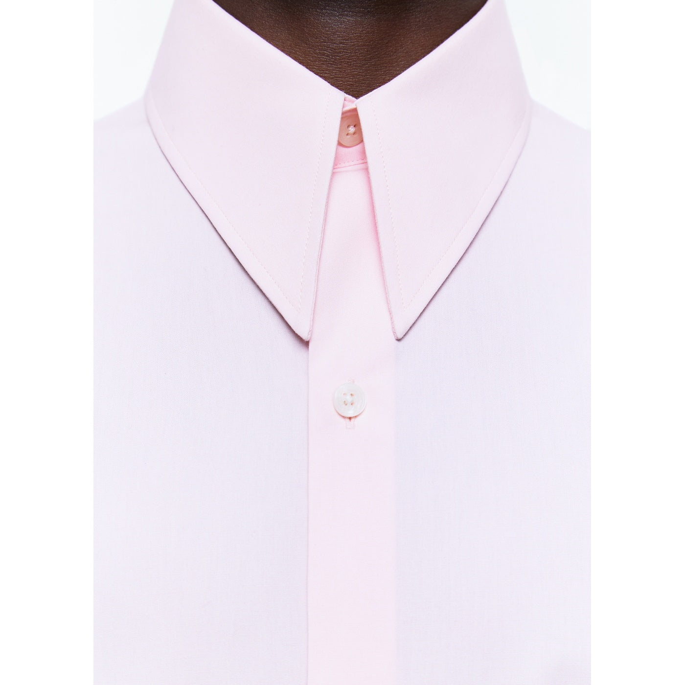 Fursac - Chemise Spear Collar Rose - Rose Pale