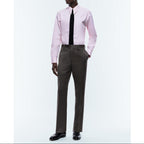 Fursac - Chemise Spear Collar Rose - Rose Pale