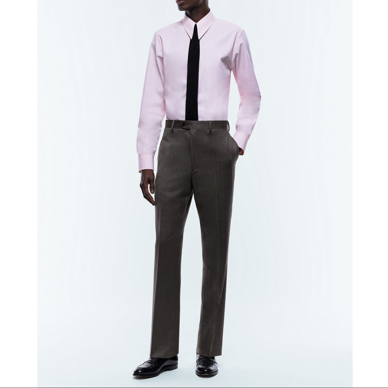 Fursac - Chemise Spear Collar Rose - Rose Pale