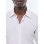 Fursac - Plain Poplin Fitting Shirt - White