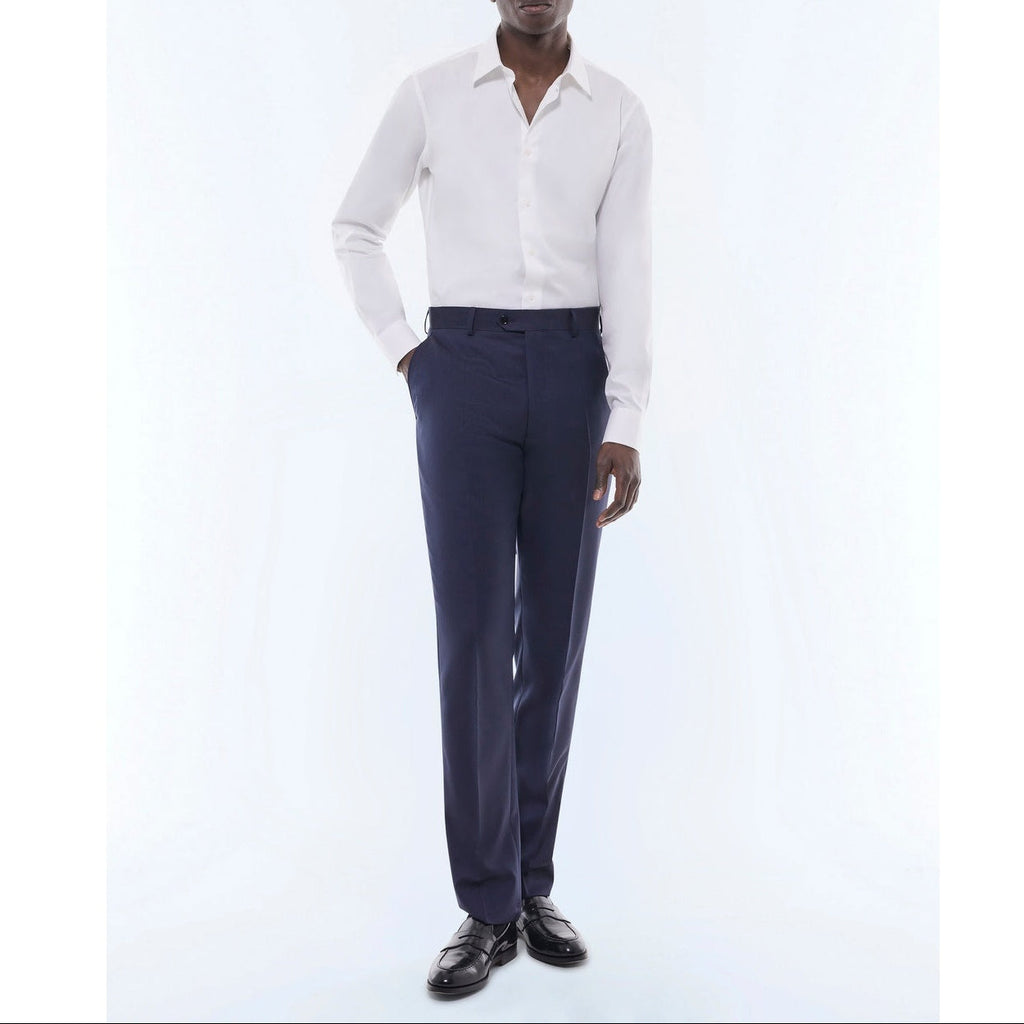 Fursac - Plain Poplin Fitting Shirt - White