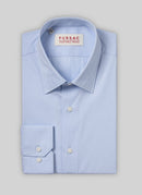 Fursac - Camisa de popelina de algodón - Cielo - Hombre