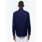 Fursac - Chemise Coton Gratté Marine - Marine