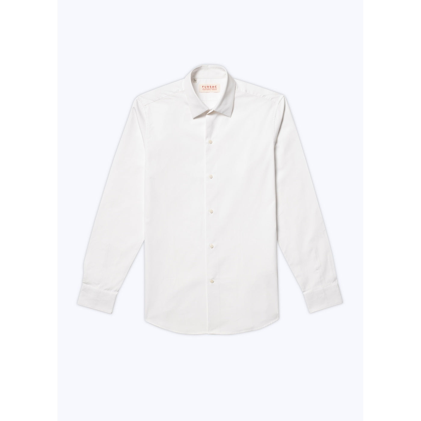 Fursac - White Cotton Twill Shirt - White