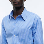 Striped Cotton Poplin Shirt