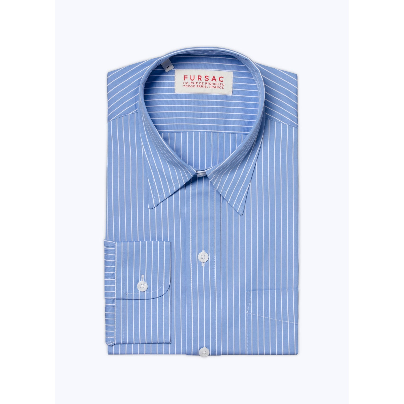 Striped Cotton Poplin Shirt