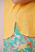 Tee Shirt Hanami - Safran