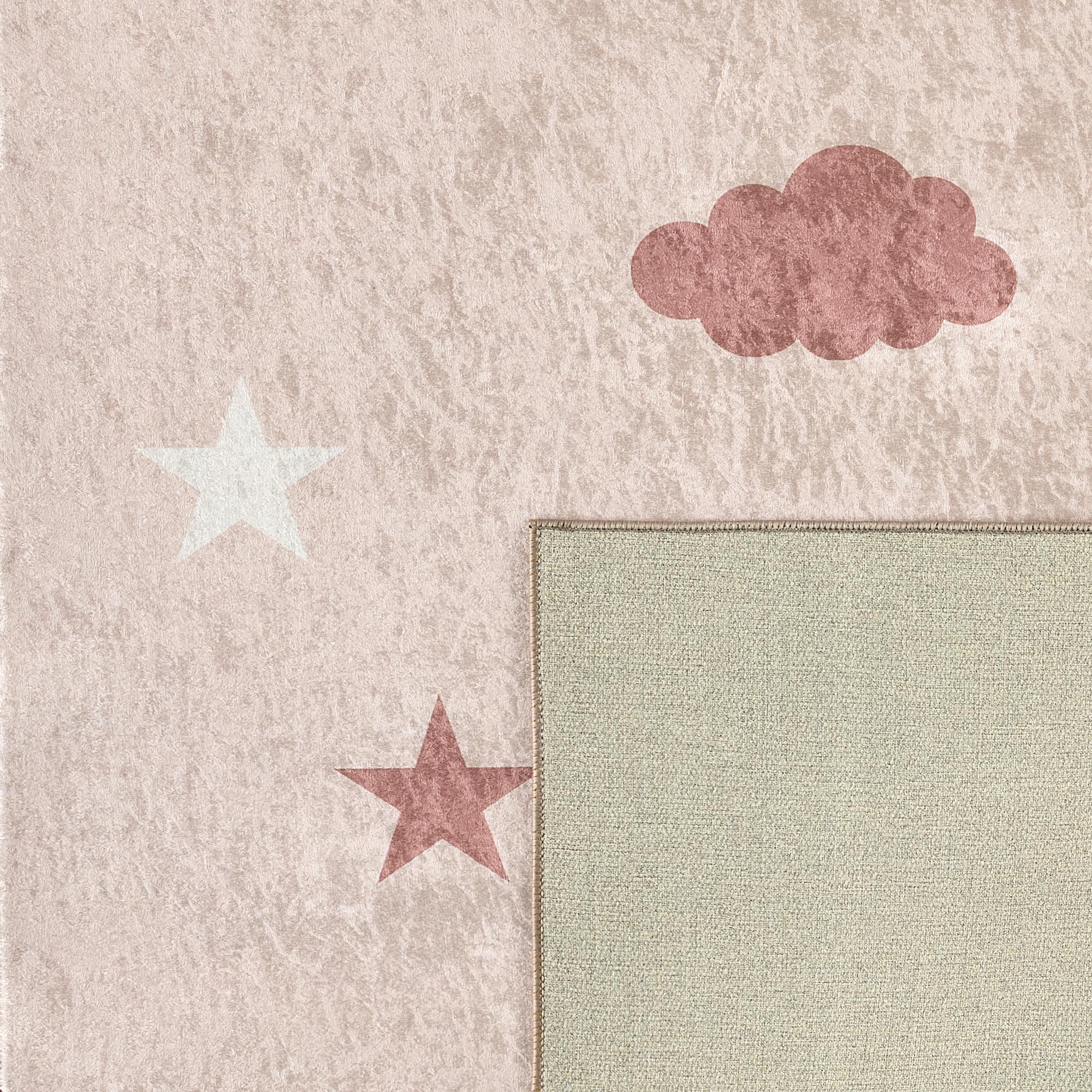 Happy - Indoor Rug - Printed Polyester - Beige