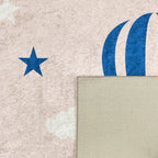 Happy - Indoor Rug - Printed Polyester - Blue